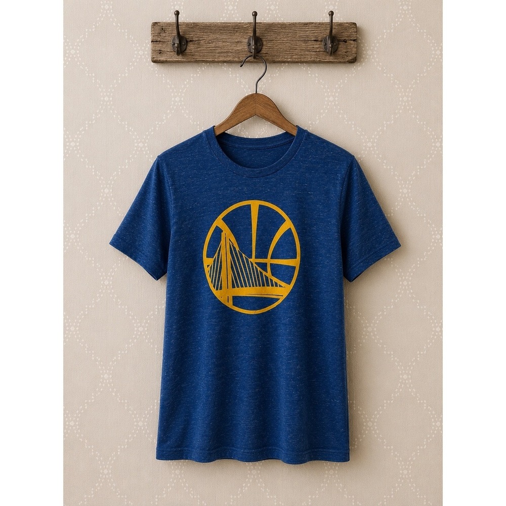 Threadfast Apparel Golden State Warriors‎ Graphic Tee Heather Blue 2XL NWT